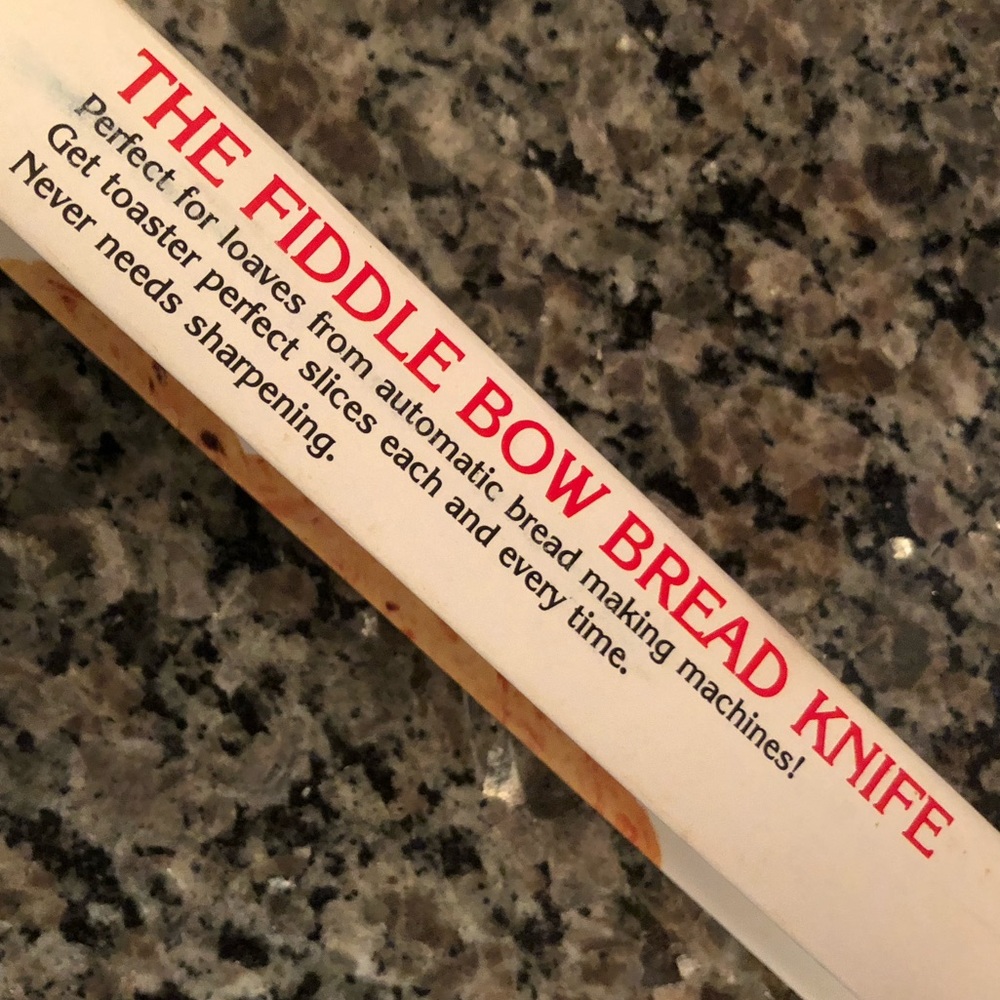 Pre-owned Mountain Woods Original Fiddle Bow Bread Knife